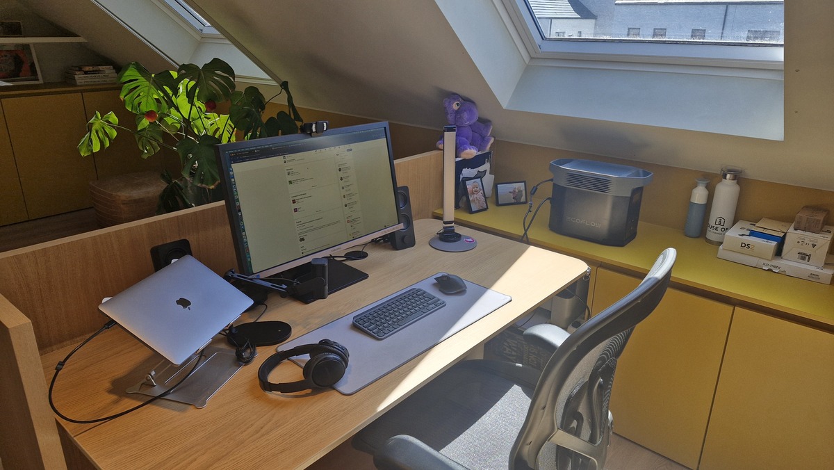 my home office, view from the back